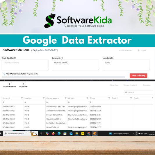 Google-Business Extractor 2025 (Latest version)